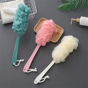 Long Handle Shower Sponge Body Cleaning Brush (1 pc)